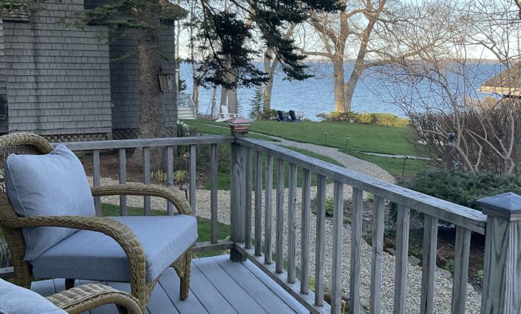 Beautiful ocean views from our Maine cottage rental