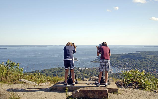 View of Penobscot Bay