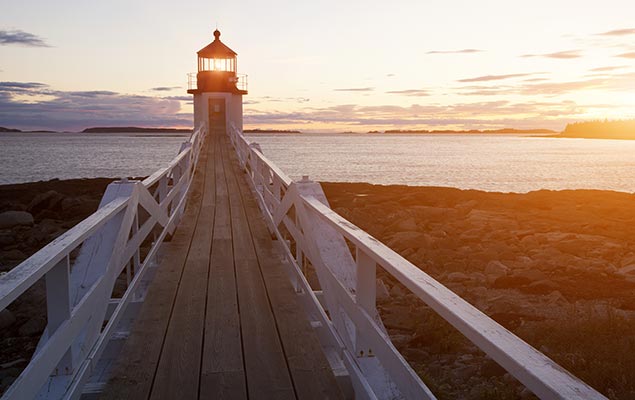  Marshall Point Lighthouse in Maine