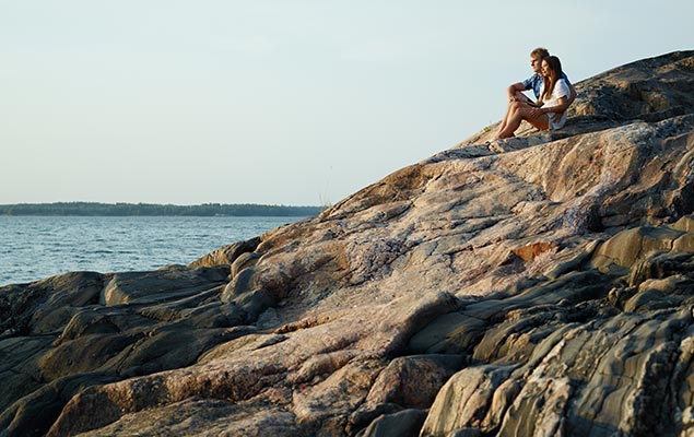 Hiking, walking in Maine